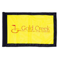 14" x 20" Custom Single Reverse Knitted Polyester Golf Flag with Tube